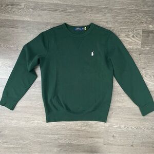 Polo by Ralph Lauren Men's Dark Green Sweatshirt